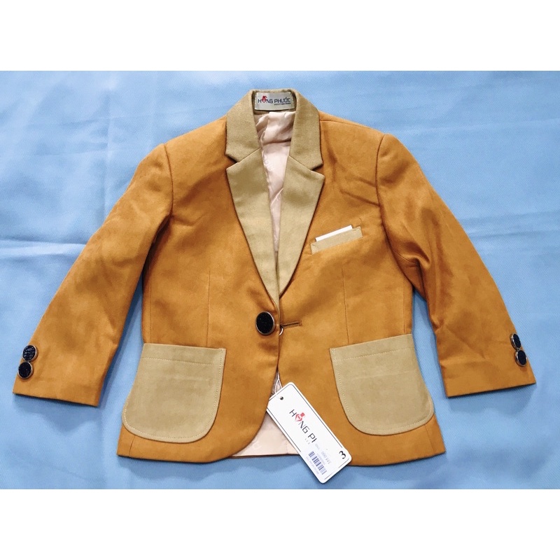 Áo khoác vest cho bé trai ảnh thật của shop