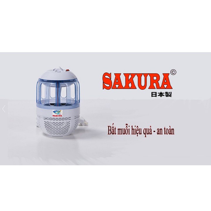 Đèn ngủ bắt muỗi Sakura công nghệ Nhật - Tạm biệt muỗi, diệt sạch côn trùng