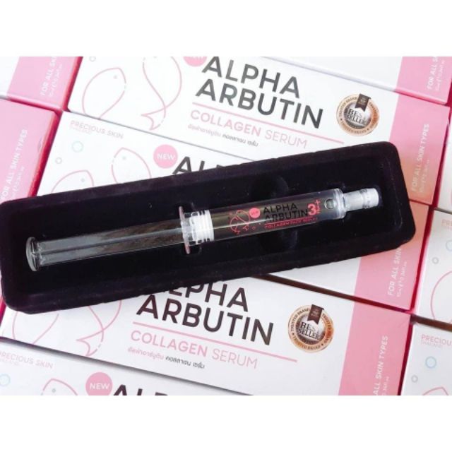 Serum Collagen Tươi Dưỡng Trắng Da, Chống Lão Hóa Alpha Arbutin Collagen Serum