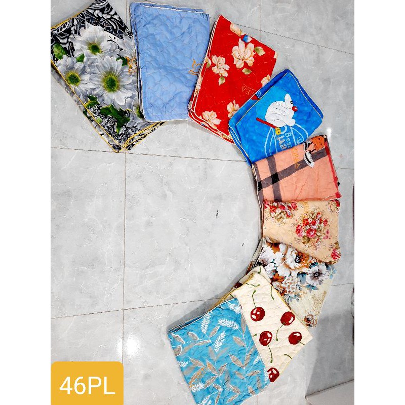 Vỏ gối nằm cotton poly thêu chần bông 40×60 | BigBuy360 - bigbuy360.vn