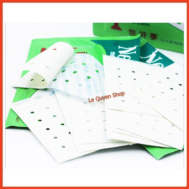 1 Hộp 20 Gói Cao Dán Neobun Menthol Plaster Thái Lan