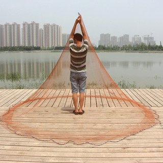 Chài dù bắt tôm cá siêu nhạy bung 5m nặng 2,5kg