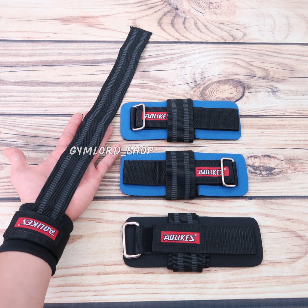 Dây kéo lưng xô có quấn cổ tay (có video) - LIFTING STRAP