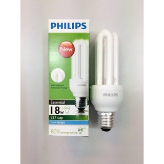 Sieu sale bóng đèn compact 3u-18w essential philips chính hãng