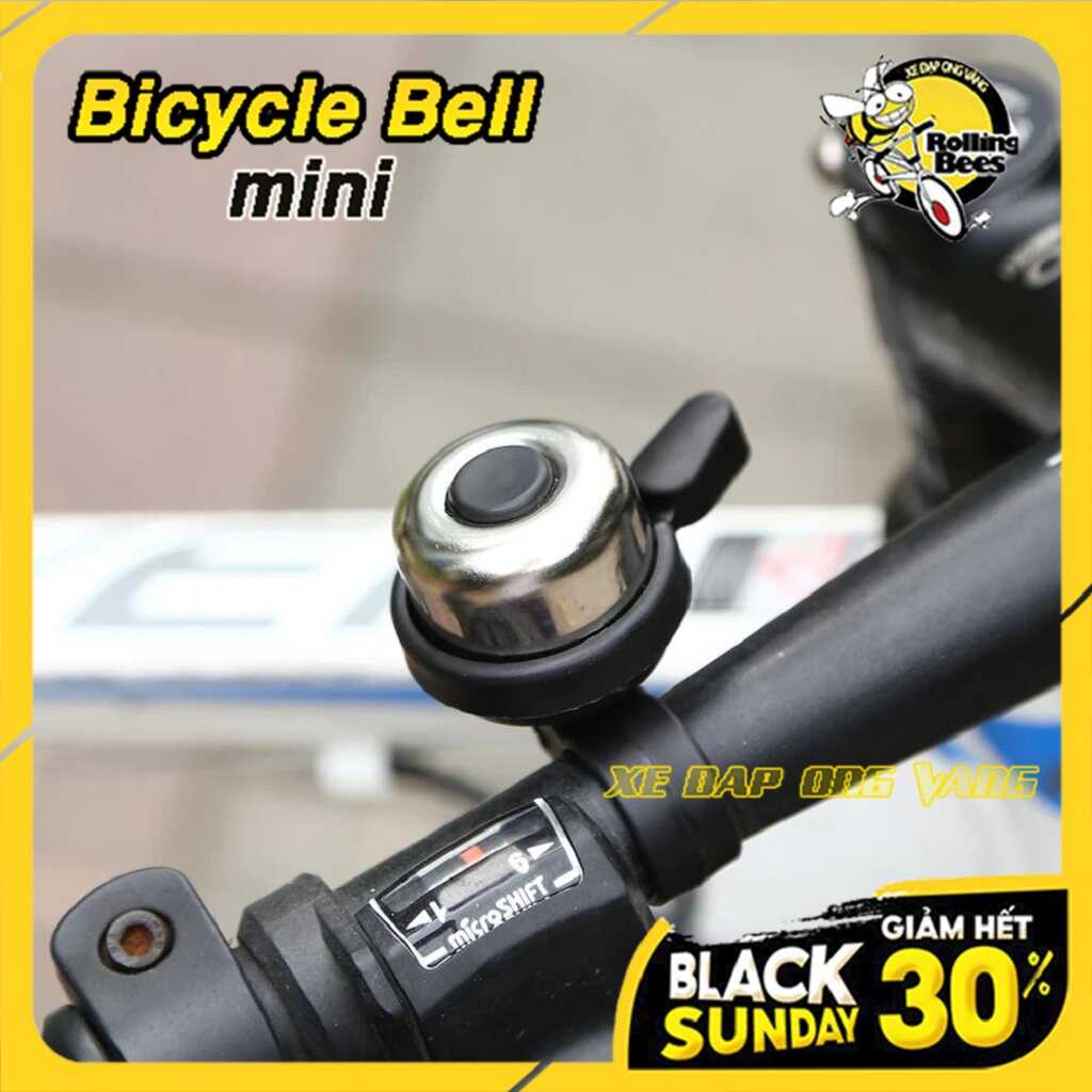 Chuông Xe Đạp Bicycle Bell Mini nhỏ gọn,  nhỏ xíu nhưng cho Âm thanh Giật Mình