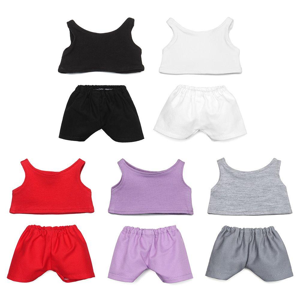 20cm búp bê vest quần short Dễ thương nhỏ quần áo phụ kiện