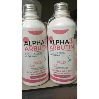 Kem Tắm Trắng Da Alpha Arbutin 350ml Thái Lan