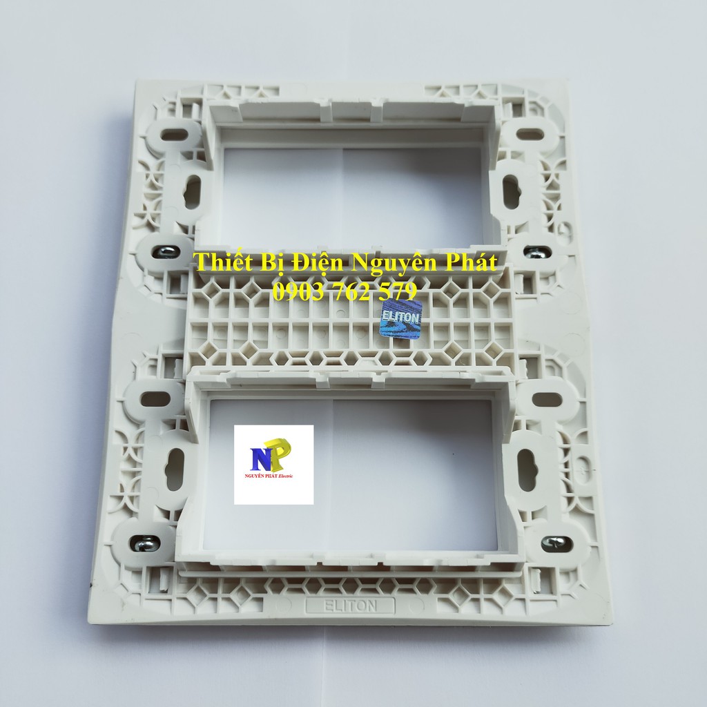 Mặt 6 Lổ Dòng X6 Viền Mạ Crom - Hàng Cao Cấp