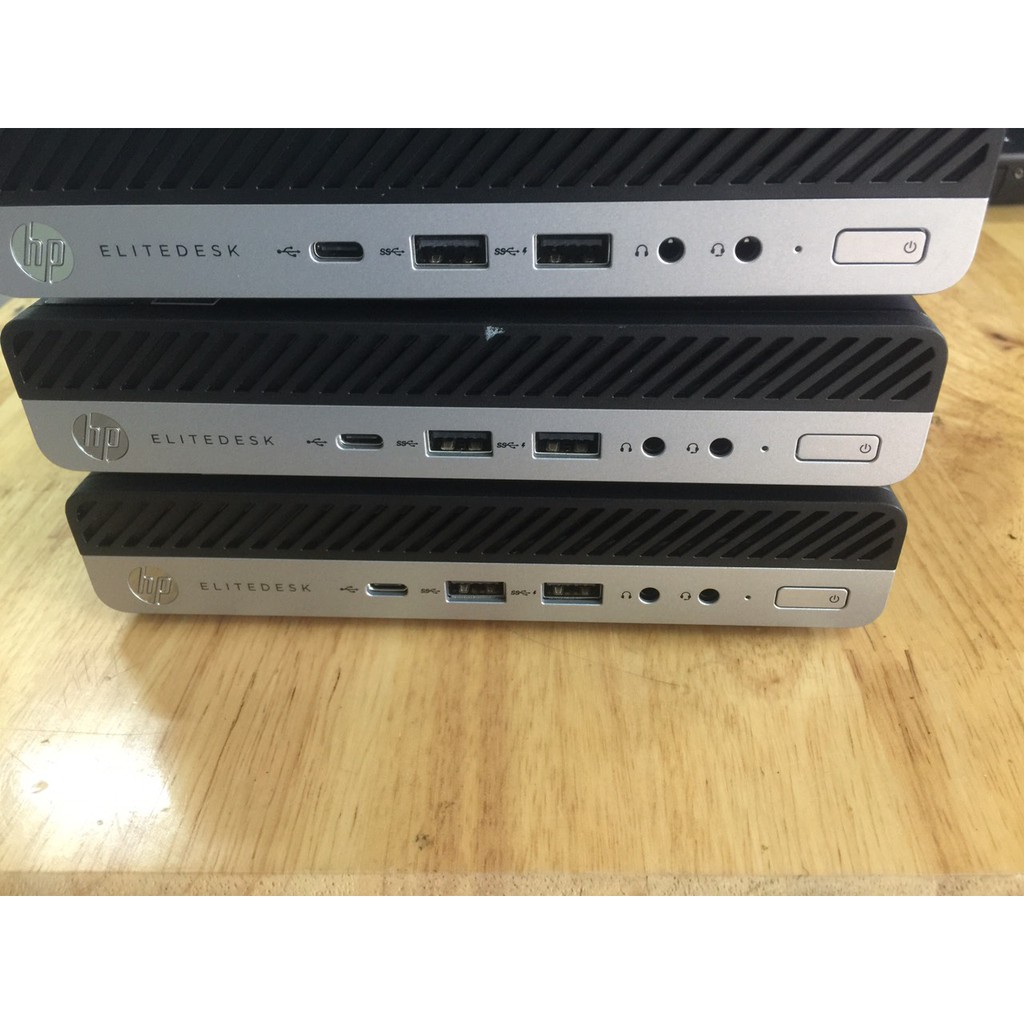 Máy bộ Mini HP EliteDesk 800G3, CPU I5 6500T, Ram DDR4 8gb, Ổ Cứng SSD 240gb