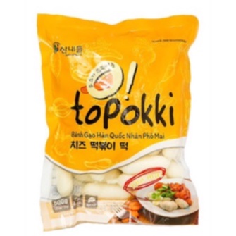 Bánh Gạo Tokbokki Hàn Quốc Nhân Phô Mai
