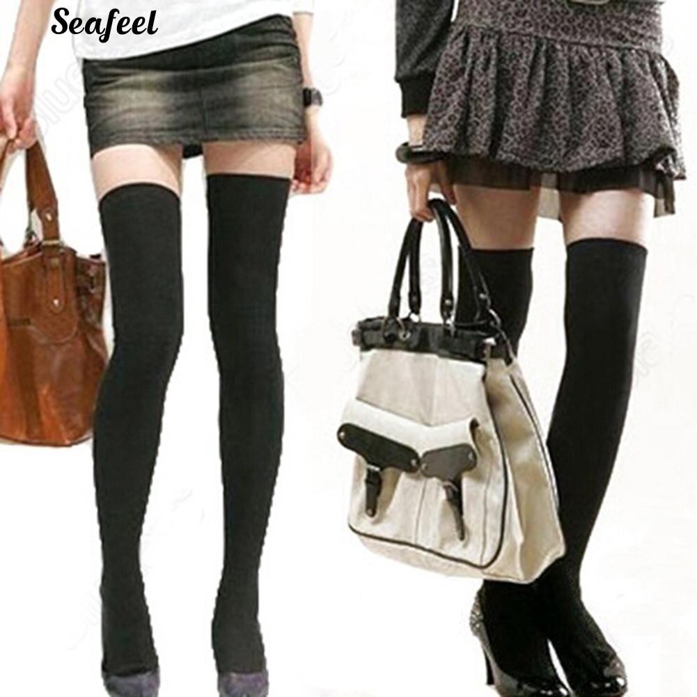 Tất chân vải cotton kiểu dáng thời trang