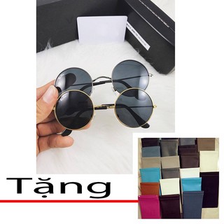 [Siêu Ngầu] Mắt Kính Thầy Bói Mặt Tròn Siêu Ngầu Siêu Truất tặng bao đựng
