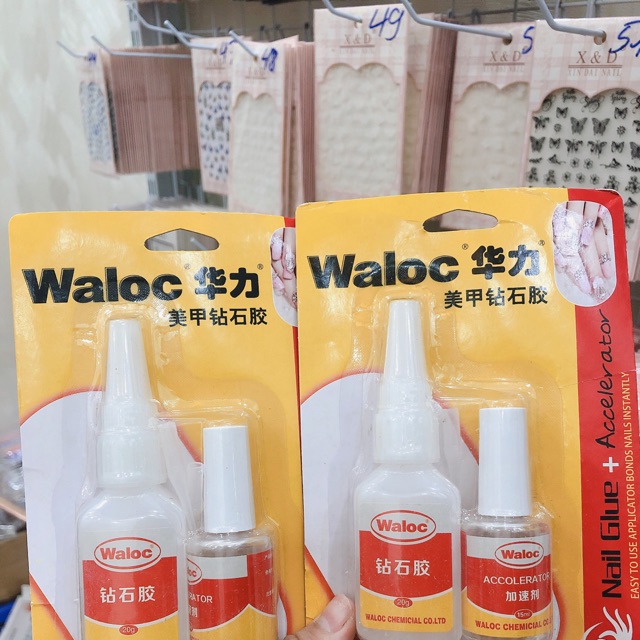 Keo waloc (bê tông) đính đá , up móng cực chắc
