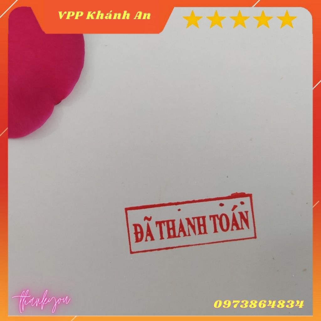 Dấu Đã Thanh Toán/ Sao Y Bản Chính