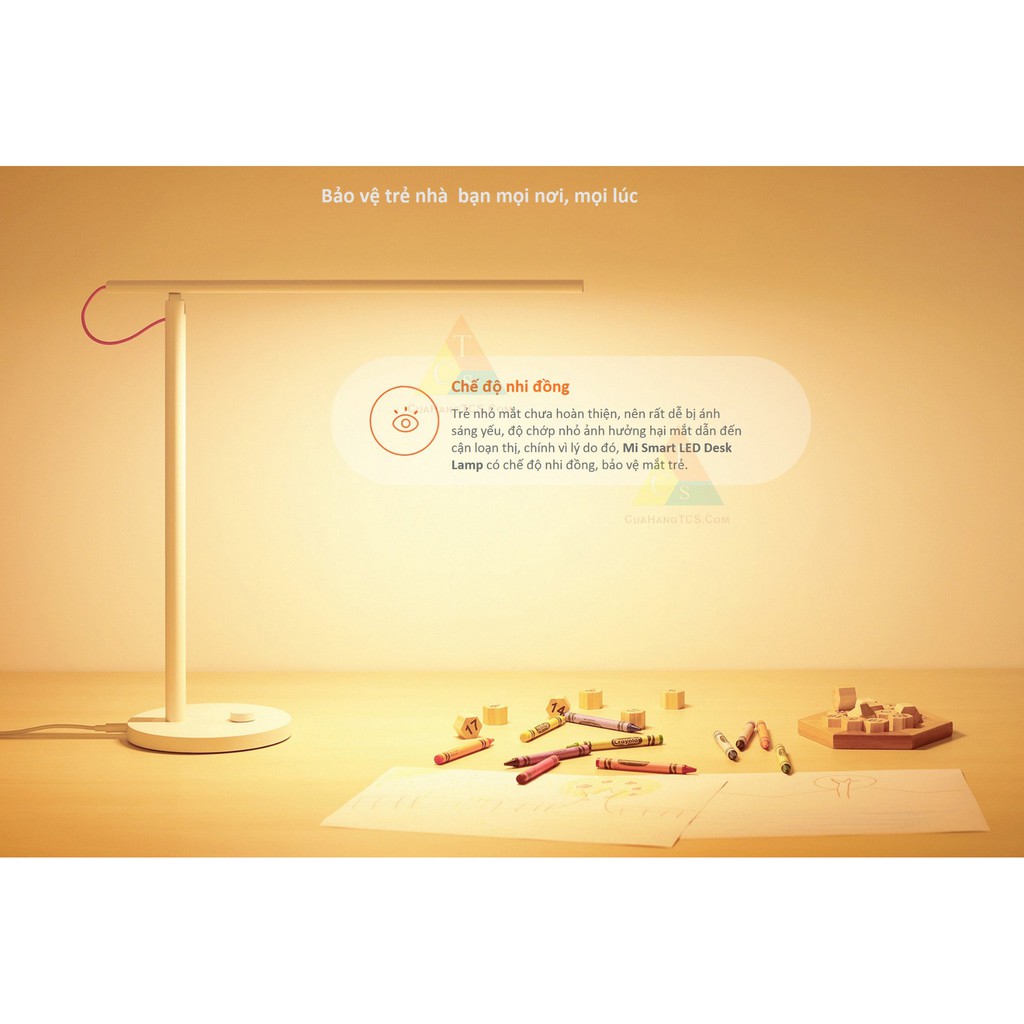 ĐÈN BÀN THÔNG MINH XIAOMI Smart LED Desk Lamp