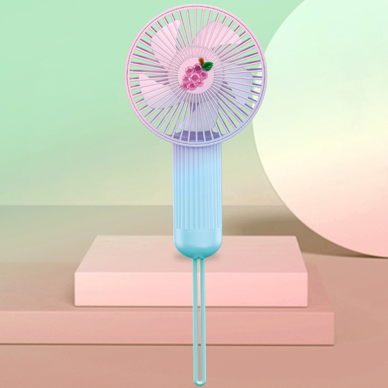 Quạt Mini Cầm Tay Có Thể Sạc Lại Bằng Cổng USB Tiện Dụng Và Bền