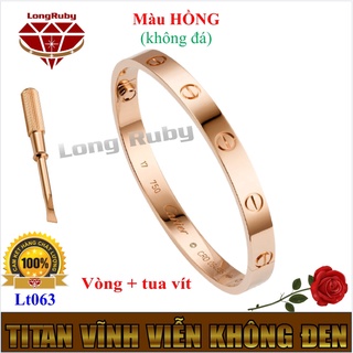 LẮC TAY, VÒNG TAY CARTIER TITAN MÀU HỒNG, TRẮNG, VÀNG
