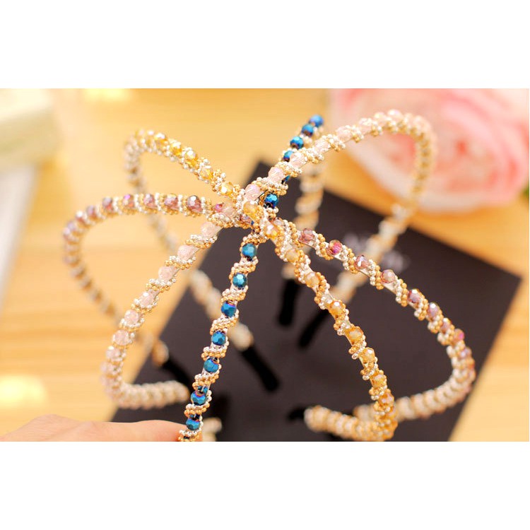 CA10 Cài tóc đính hạt xinh xắn