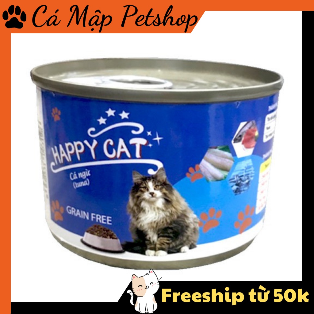 Pate cho mèo Happy Cat, Pate Happy Cat cho mèo lon 160gr