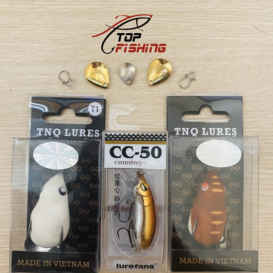 [GiẢM GIÁ] Combo Mồi Lure 3 Tầng Nước Nổi - Lửng - Đáy ( Rất Nhạy Cá ) TopFishing