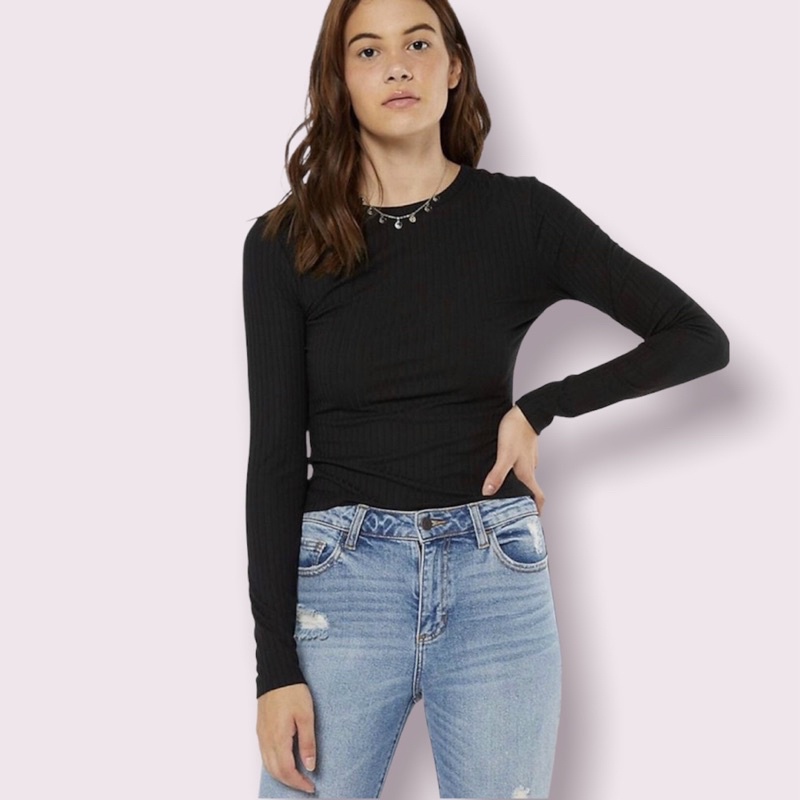 Áo thun dài tay body zara