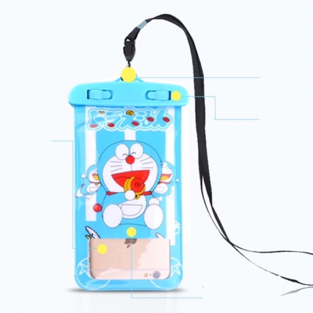 Bao đựng điện thoại chống nước 3 lớp có đây đeo