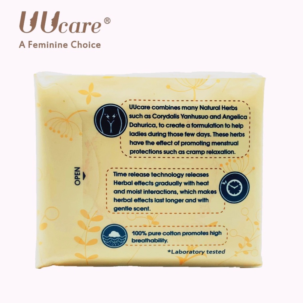 Băng vệ sinh Thảo Dược UUcare Natural Herbs ban ngày 24cm