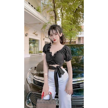 Áo Roptop Cột Eo Bigsize 55kg Đến 100kg (M/L/XL/XXL)