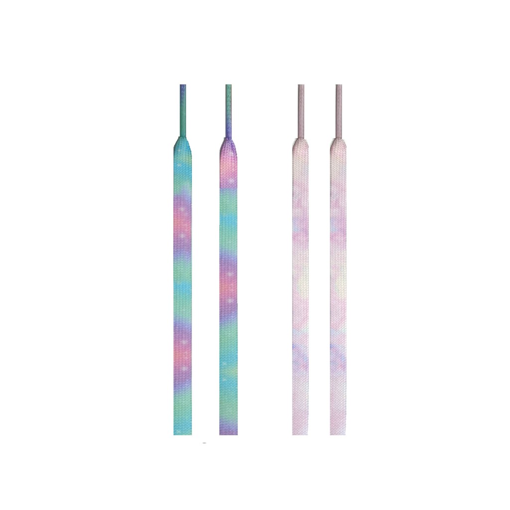 Dây Giày Màu Loang Cá Tính Bản Dẹt AF1 AJ1 120cm 160cm - HAMYN