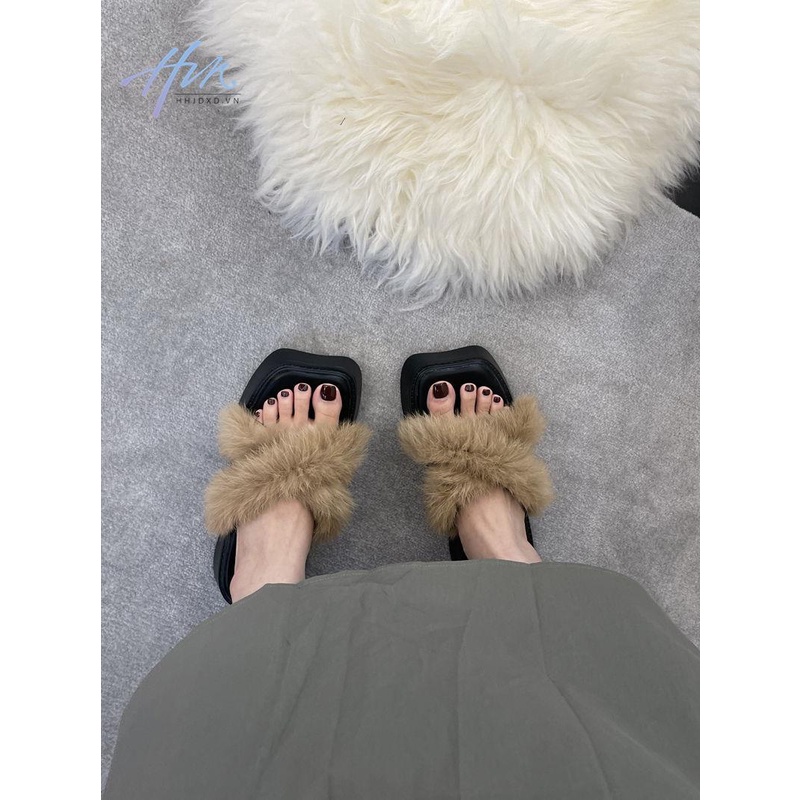 Dép Sandal Đế Dày Tăng Chiều Cao Thời Trang Mùa Hè 2022 Cho Nữ