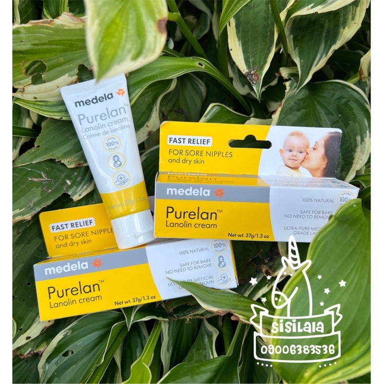 Kem hỗ trợ giảm nứt đầu ti Medela Tender Care Lanolin