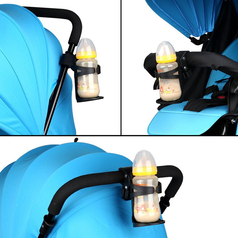 Stroller Cup Holder Bottle Holder For Large Size Bottles 360 Degrees Rotation Drink Holder For Stroller Bicycle