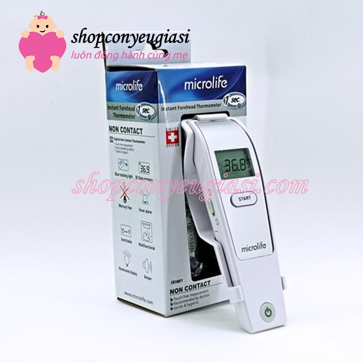 Nhiệt kế hồng ngoại đo trán Microlife FR1MF1 ( MẪU MỚI 1S)