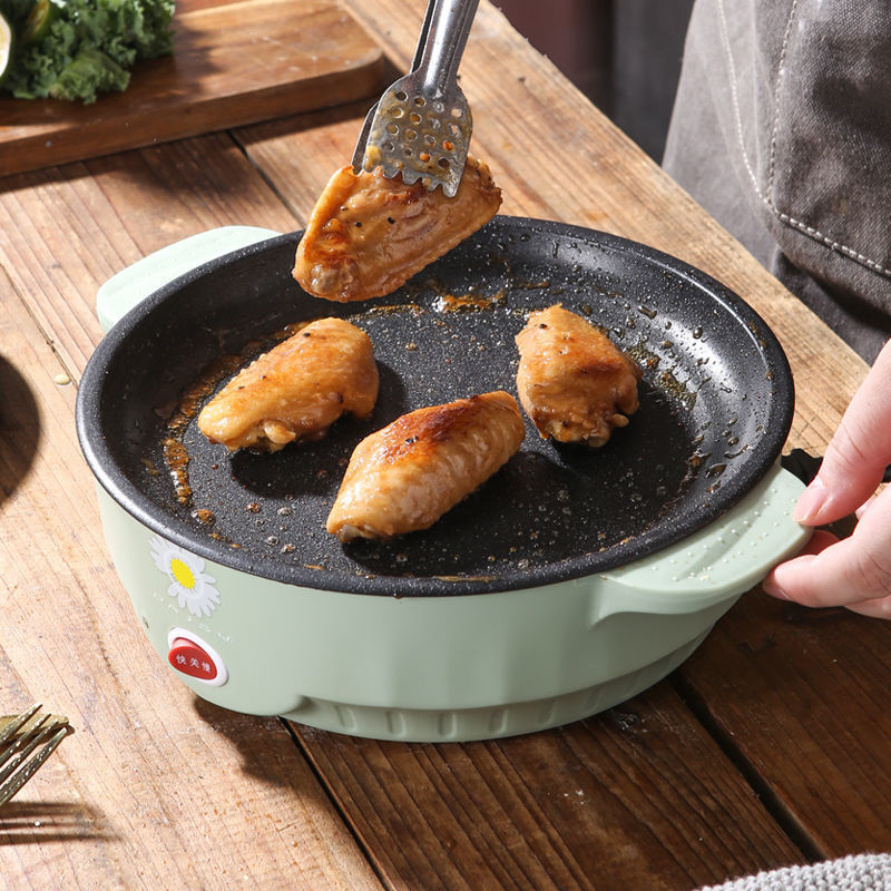 Bộ 4 Chảo Nướng Bbq Teppanyaki &amp; Nồi Hấp Mini Không Dính Đa Năng