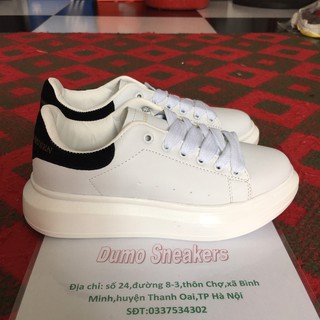 BIG SALE giày MCQueen gót đen hot trend 2019