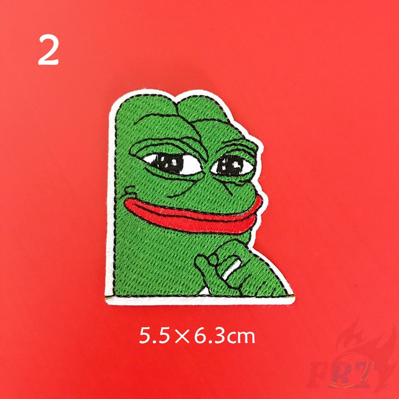 Miếng Vá Ủi Hình Logo Nhân Vật Chú Ếch Phim Bad Man Đẹp Mắt
