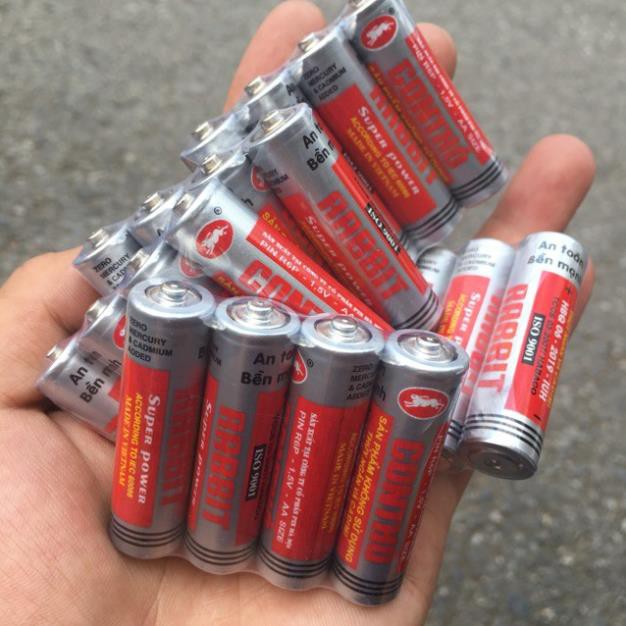Pin Con Thỏ Cỡ AA Combo 1 Hộp 40 viên - HV Store 190