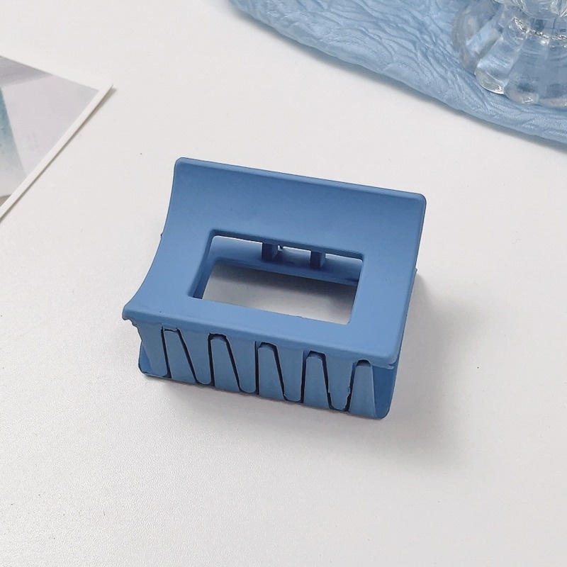 Kẹp Tóc Móng Vuốt Bằng Acrylic Màu Xanh Dương Thời Trang Hàn Quốc