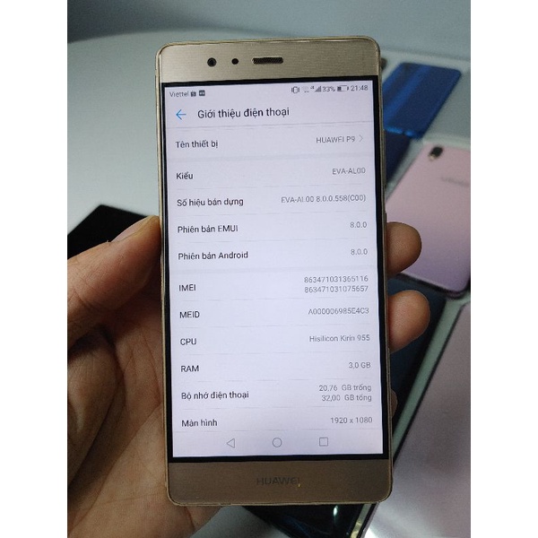Điện thoại Huawei P9 3/32