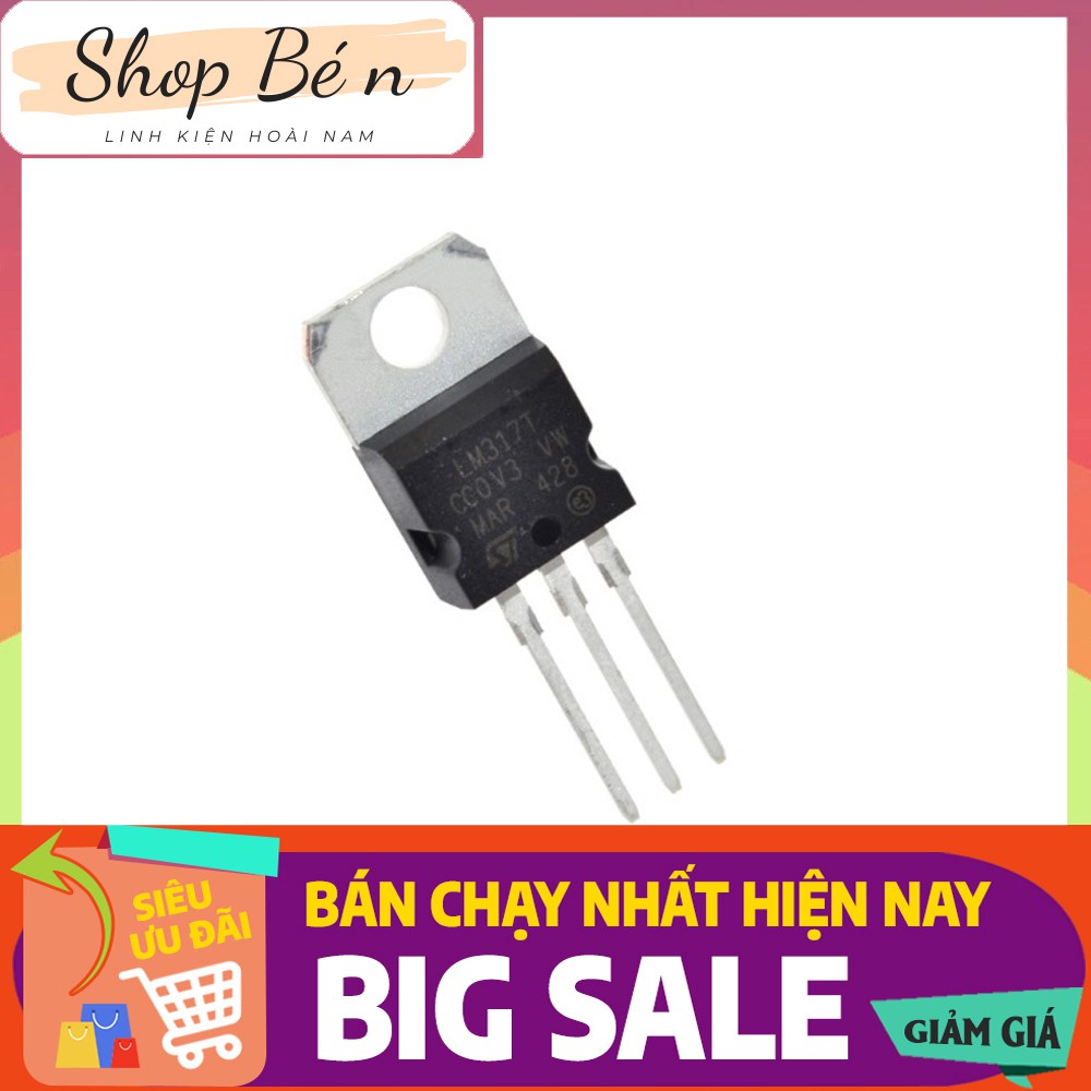 IC LM317T TO220 REG LDO ADJ 1.5A | BigBuy360 - bigbuy360.vn