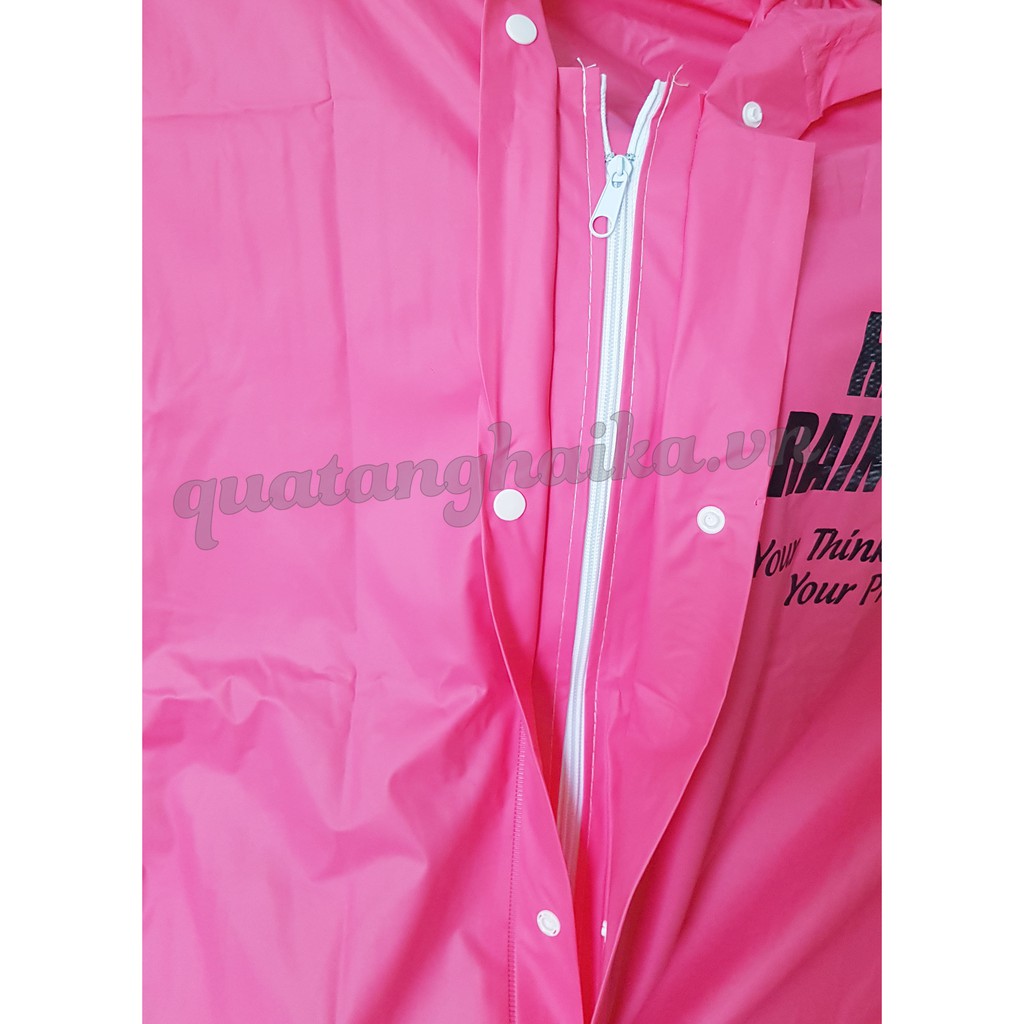 Xưởng Áo mưa Măng tô Dây kéo Hello Kitty  - Áo mưa hoạt hình Cute/Chất liệu PVC siêu bền Đài Loan