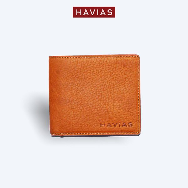 [Mã BMBAU50 giảm 50K đơn 150K] Ví ngắn Enus Handcrafted Wallet - Vàng Bò HAVIAS