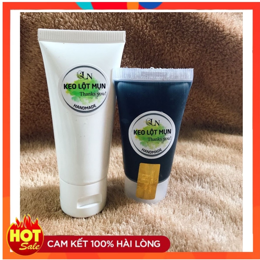 Gel Lột Mụn Đầu Đen Handmade - Siêu Dính -Hàng Loại 1 - Ra Nhiều Còi Mụn