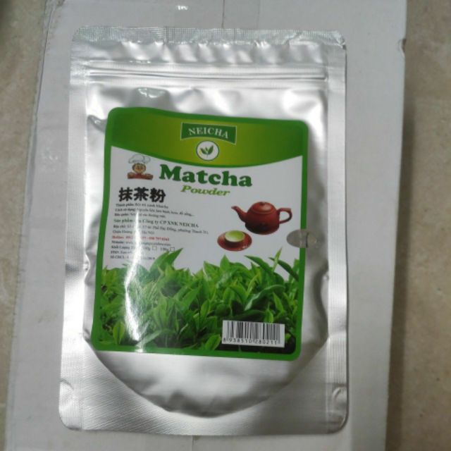 Bột trà xanh matcha Đài Loan 50g-100g