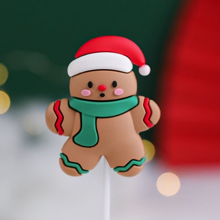 QUE CẮM GIÁNG SINH TRANG TRÍ BÁNH KEM , CUPCAKE