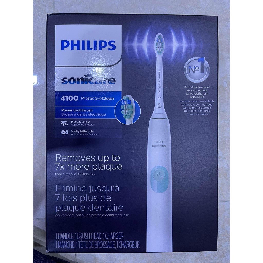 Bàn chải điện Philips Sonicare Protective Clean dòng 4100, 5100, 6100 Chải Sạch Sẽ Đến Từng Kẻ Chân Răng - Tony Hàng USA