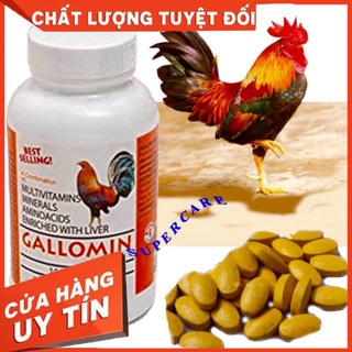 HỦ 100V GALLOMIN VITAMIN & KHOÁNG GÀ KHOẺ TĂNG BO