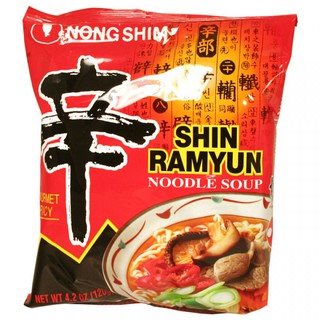 Mì Shin Cay Hàn Quốc Nong Shim Gói 120 Gr