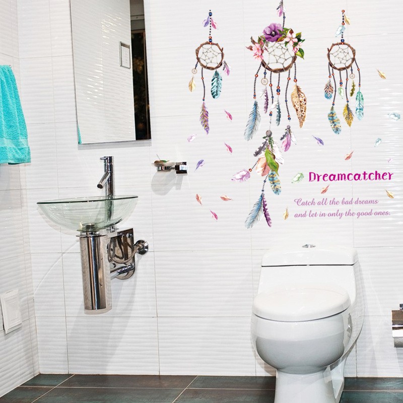 Decal dán tường ⚡ FREESHIP ⚡ Dreamcatcher - decal dán trang trí phòng ngủ đẹp, dễ thương AmyShop tại HCM