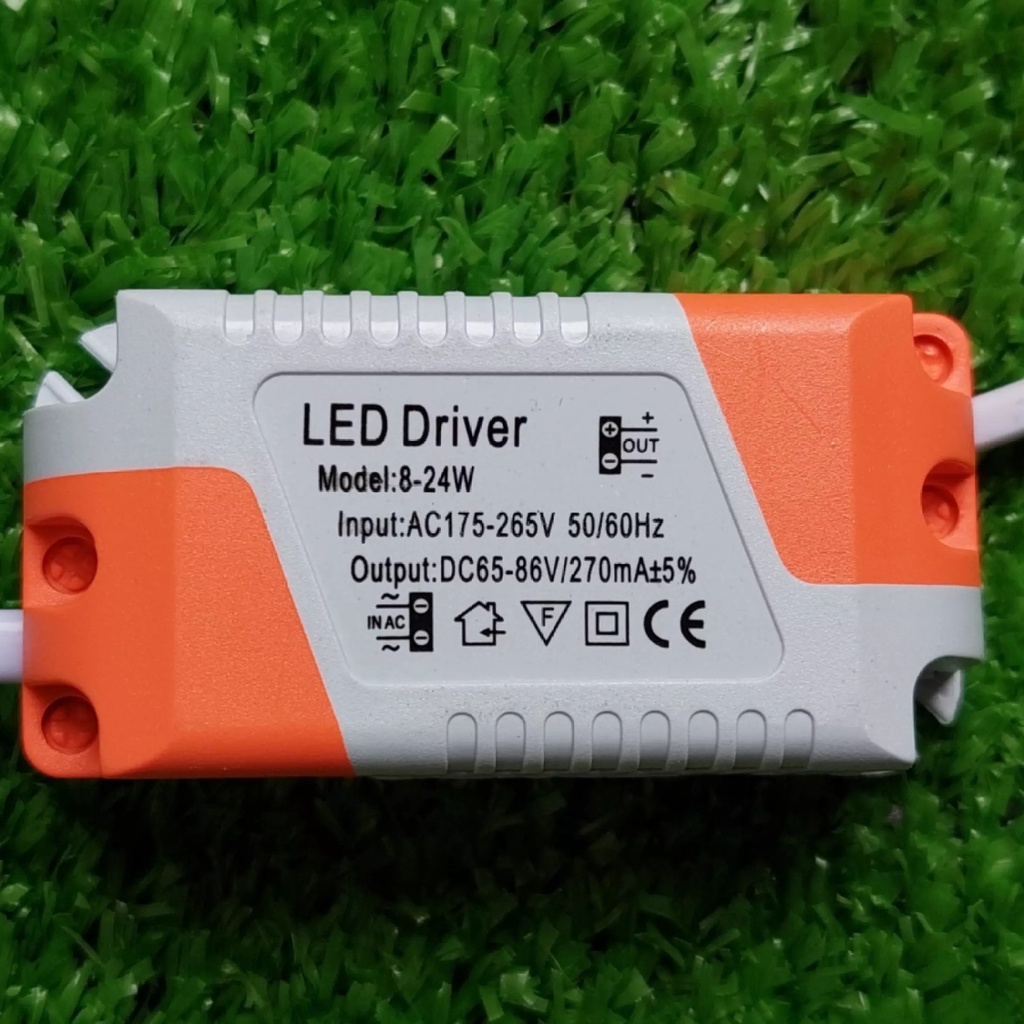 Chấn lưu đèn led âm trần ốp trần thạch cao, tăng phô đèn led 8 - 24w jack kẹp